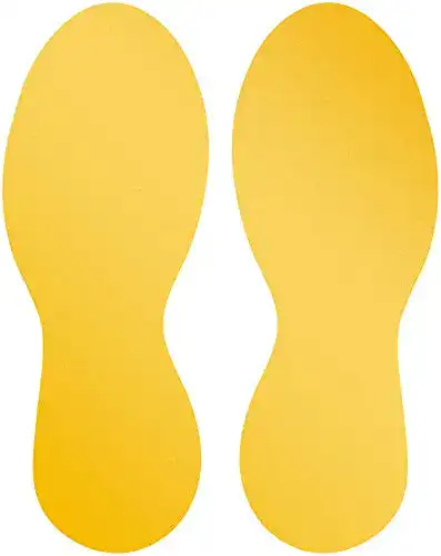 Fußabdruck-Aufkleber Durable 104704 Bodenaufkleber, ablösbar