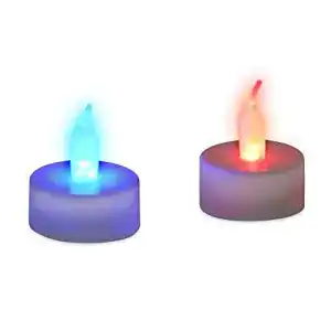 LED-Teelicht Relaxdays LED Teelicht Farbwechsel, flammenlos