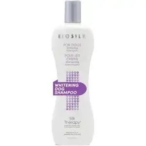 Hundeshampoo (weißes Fell) BioSilk for Dogs pflegend, 355ml