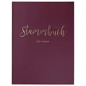 Stammbuch DeinWeddingshop, Deluxe Serie, Hardcover 16x21cm