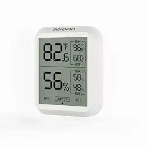 Thermometer Inkbird ITH-20 Digitales Hygrometer, LCD Bildschirm