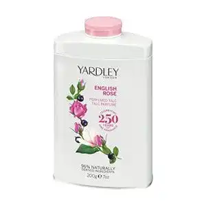 Talkum Yardley Englisch Rose, 200 g