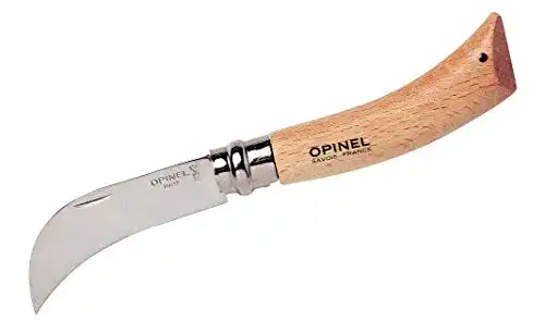 Kräutermesser Opinel 113140 rostfrei, Buchenholz-Griff