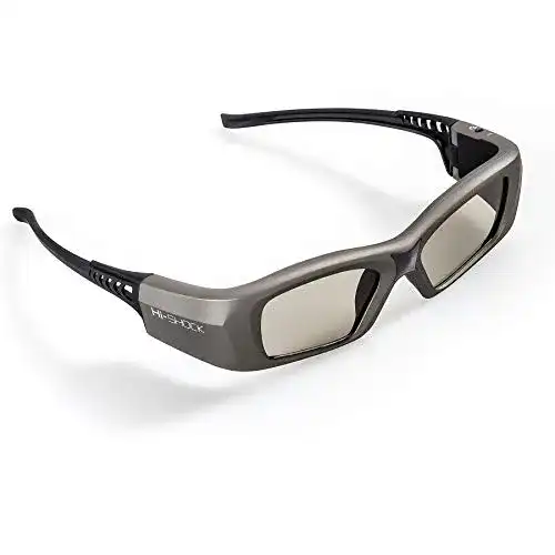 Videobrille Hi-Shock BT/RF Pro Oxid Diamond, Bluetooth 3D Brille
