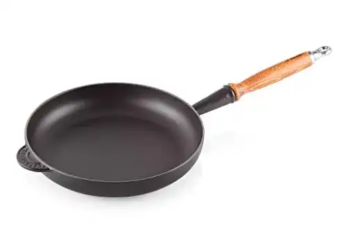 Pfanne 26 cm LE CREUSET Gusseisen-Bratpfanne mit Holzgriff