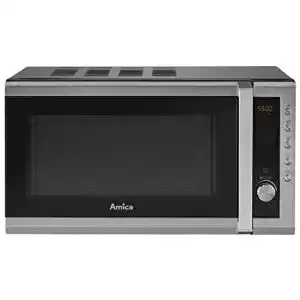 Amica-Mikrowelle Amica AMGF20E1I Mikrowelle, Edelstahl, 20 l