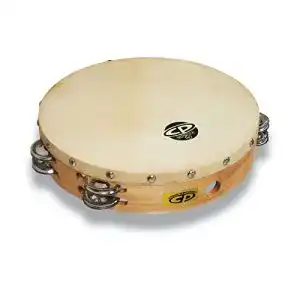 Tamburin LP Latin Percussion CP Wood Tambourin Holz 10″
