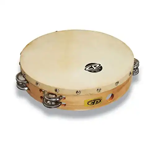 Tamburin LP Latin Percussion CP Wood Tambourin Holz 10″