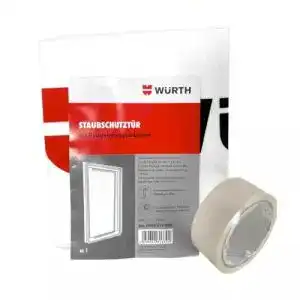 Staubschutztür Würth 0992419990, weiß