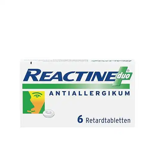 Allergietabletten Johnson & Johnson Reactine duo Retardtabletten