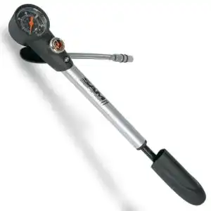 SKS-Fahrradpumpe SKS GERMANY, SAM, Dämpferpumpe, Silber