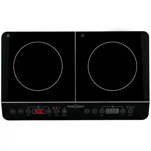Induktionskochfeld (2 Platten) ProfiCook PC-DKI 1067, Timer