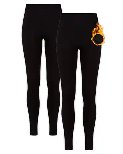 Thermoleggings HEATEX Damen Thermo mit Fleece Blickdicht