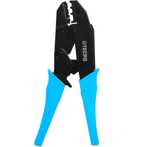 Kabelschuhzange TecPo mit Ratschenfunktion, Zange 0.5-6 mm²