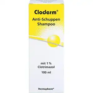 Antischuppenshampoo Dermapharm Cloderm, 100 ml Shampoo
