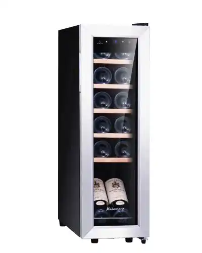 Weinkühlschrank 12 Flaschen Kalamera Weinkühlschrank 35 Liter