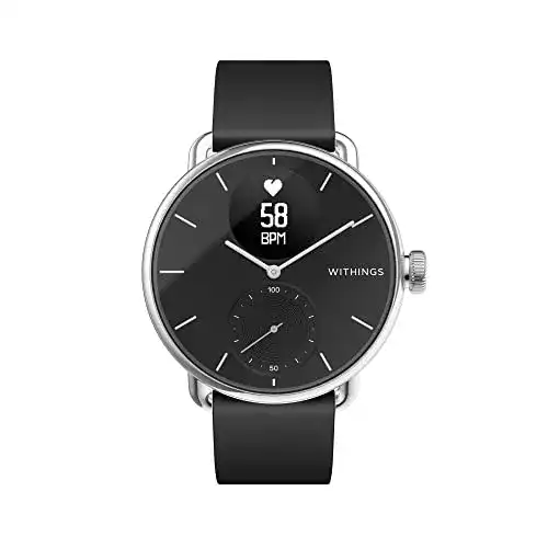 Hybrid-Smartwatch Withings ScanWatch Hybrid mit EKG