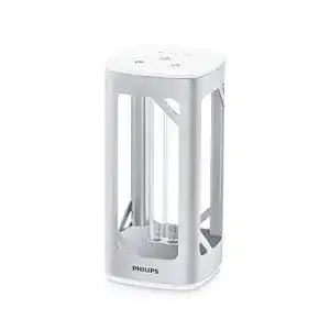 Desinfektionslampe Philips UV-C Desinfektionstischleuchte Silber
