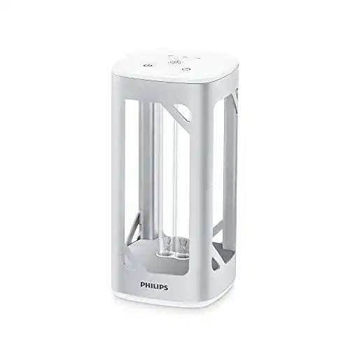 Desinfektionslampe Philips UV-C Desinfektionstischleuchte Silber
