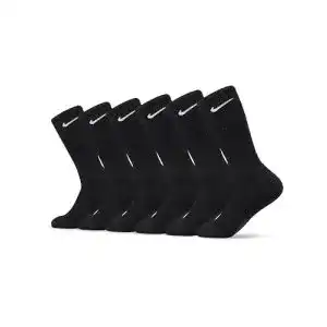 Herrensocken schwarz Nike Men’s Everyday Cushion 6 Paar