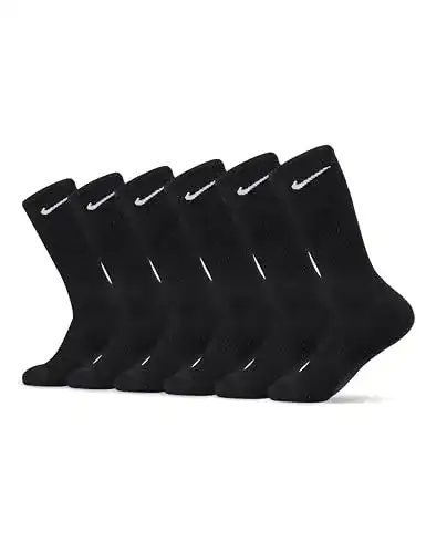 Die beste Herrensocken schwarz Nike Men's Everyday Cushion 6 Paar 2026 Test Bestseller Herrensocken schwarz Nike Men’s Everyday Cushion 6 Paar