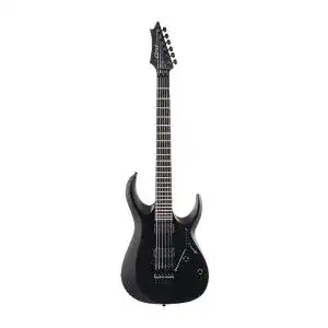 Cort-Gitarren Cort X500 Menace E-Gitarre, Serie X, Schwarz satiniert