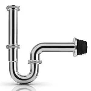 Siphon Omasi, Universal Edelstahl, Röhrengeruchverschluss Plus