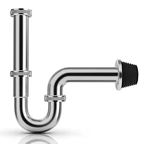Siphon Omasi, Universal Edelstahl, Röhrengeruchverschluss Plus