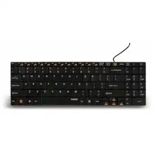Rapoo-Tastatur Rapoo N7200 kabelgebunden ultraschlank