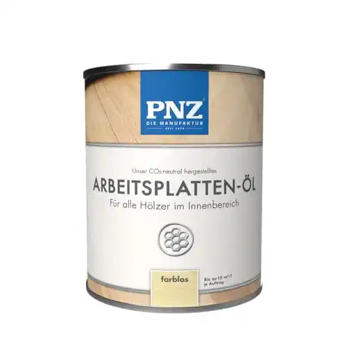 Arbeitsplattenöl PNZ Arbeitsplatten-Öl, Gebinde:0.75L, Farbe:farblos