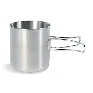 Edelstahlbecher Tatonka Becher Handle Mug 600, transparent