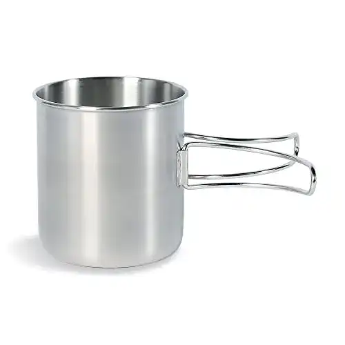 Edelstahlbecher Tatonka Becher Handle Mug 600, transparent