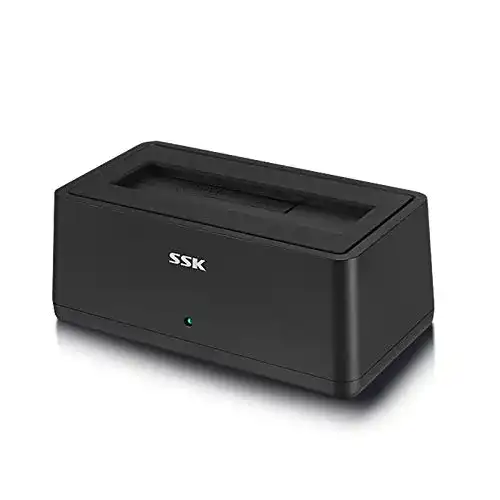 Festplatten-Docking-Station SSK USB 3.0 zu SATA Externe