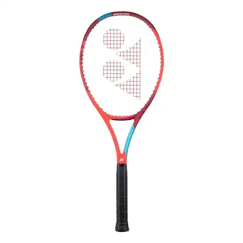 Yonex-Tennisschläger YONEX New Vcore 98 Tango Red Unbesaitet