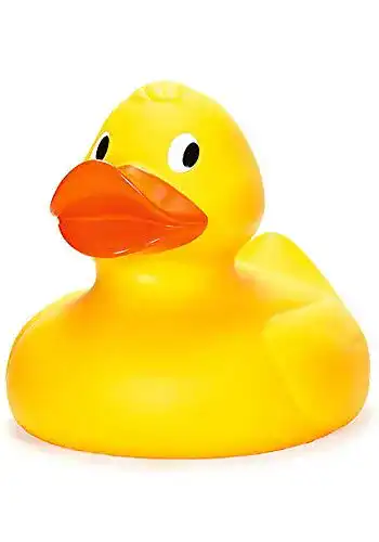 Badeente S.B.J – Sportland Quietsche Ente Giant XL, 15 cm