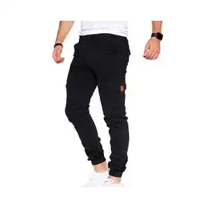 Cargohose Herren Styleko Hosen Casual Slim Fit Cargohose