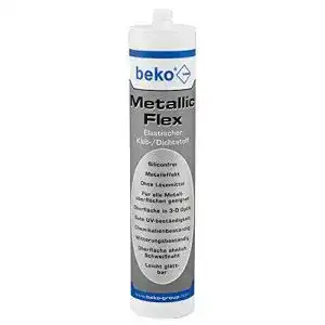 Beko-Silikon beko Metallic-Flex 305 g metallic silber, elastisch