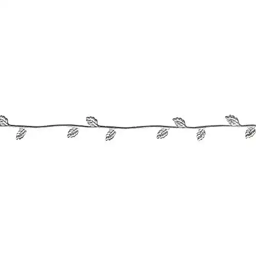 Wachsstreifen Rayher 3109822 Wachs-Borte, silber, Länge 21 cm