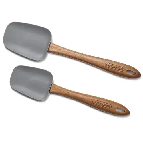 Silikon-Kochlöffel Coolinato 2er Set Silikon Kochlöffel 25 u. 29 cm