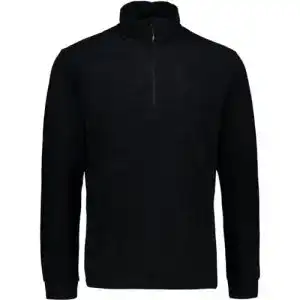 Skipullover Herren CMP – Fleeceshirt für Herren, Schwarz, 50