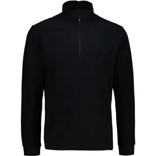 Skipullover Herren CMP – Fleeceshirt für Herren, Schwarz, 50