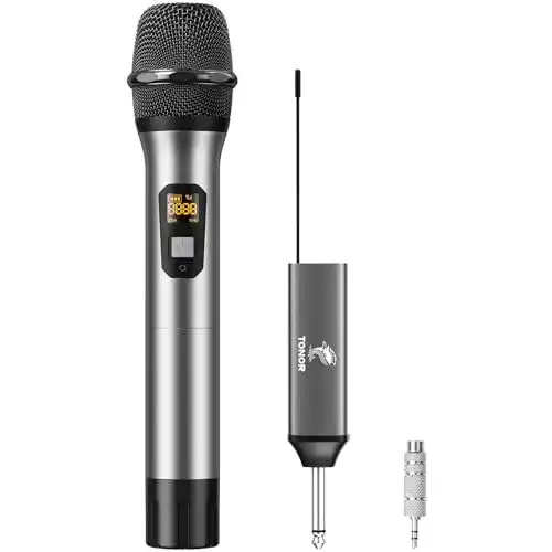 Die beste Bluetooth-Mikrofon TONOR Drahtloses Mikrofon, UHF Metall 2026 Test Bestseller Bluetooth-Mikrofon TONOR Drahtloses Mikrofon, UHF Metall