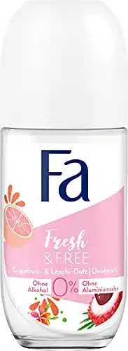 Fa-Deo Fa Deo Roll-On Fresh & Free Grapefruit & Litschi, 50 ml