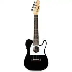 Fender-Ukulele Fender Fullerton Tele Uke BK Konzert-Ukulele