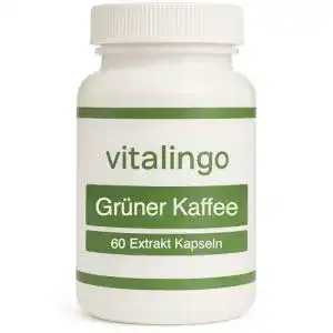Grüner Kaffee vitalingo Extrakt – Hochdosiert 50% Chlorogensäure