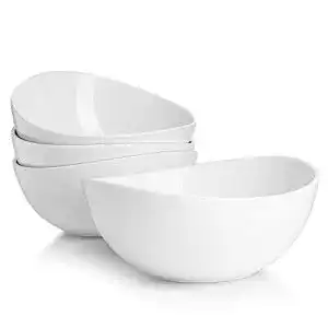 Salatteller Sweese 104.101 Salatschüssel 4er Set aus Porzellan