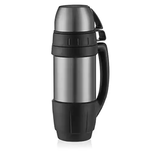 Isolierflasche-Edelstahl Kaave Thermoskanne “bigBoy“ 1l, 1,2l
