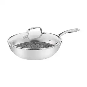 Tefal-Wokpfanne Tefal E49716 Eternal Mesh Wokpfanne