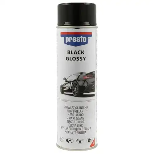 Lackspray Presto 428948 Rallye schwarz glänzend 500 ml