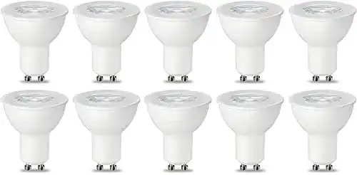 LED-Lampen Amazon Basics GU10 LED Lampe, Spot, 5.5W 10er-Pack
